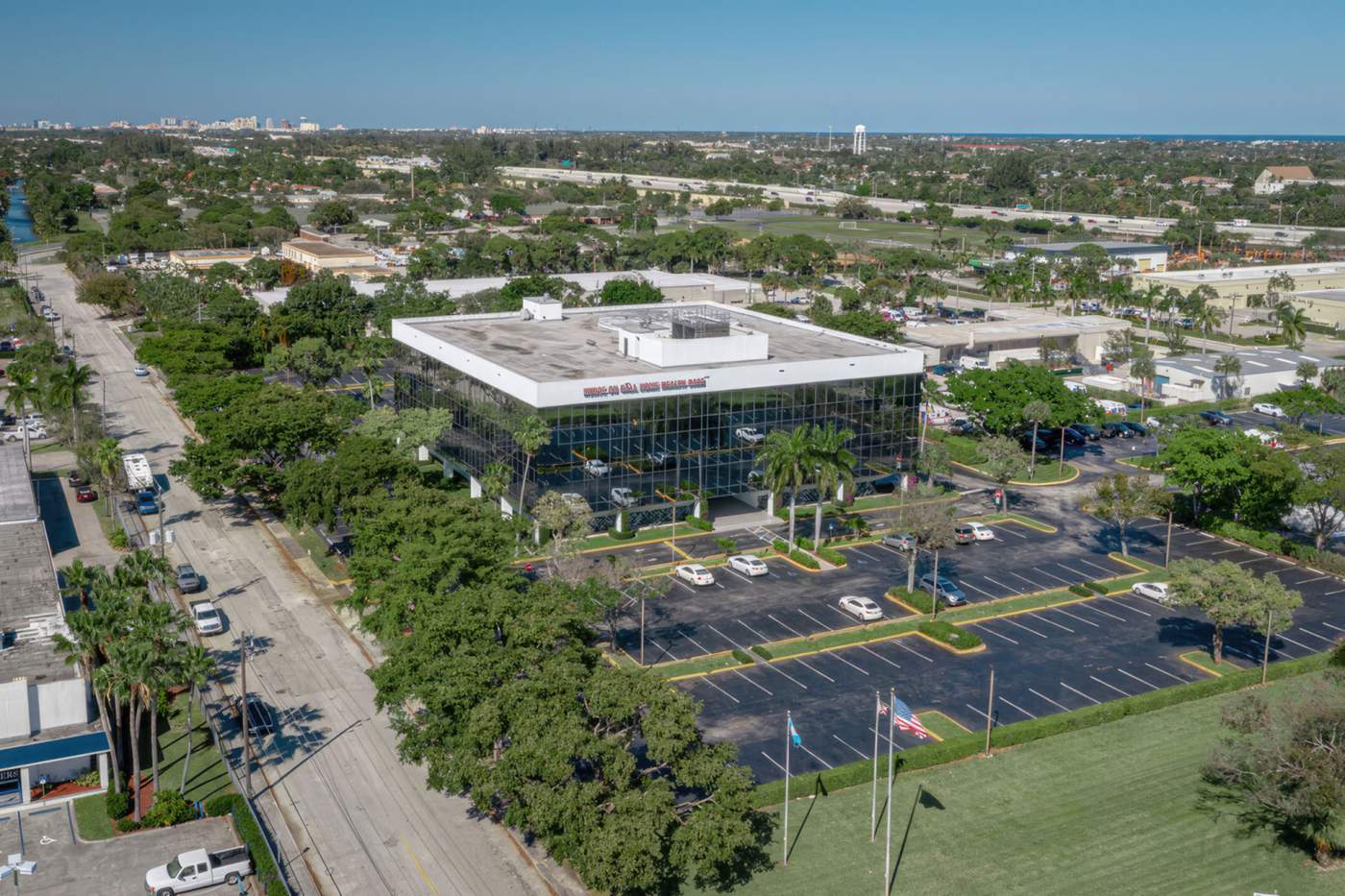 Centerpoint Plaza aerial view