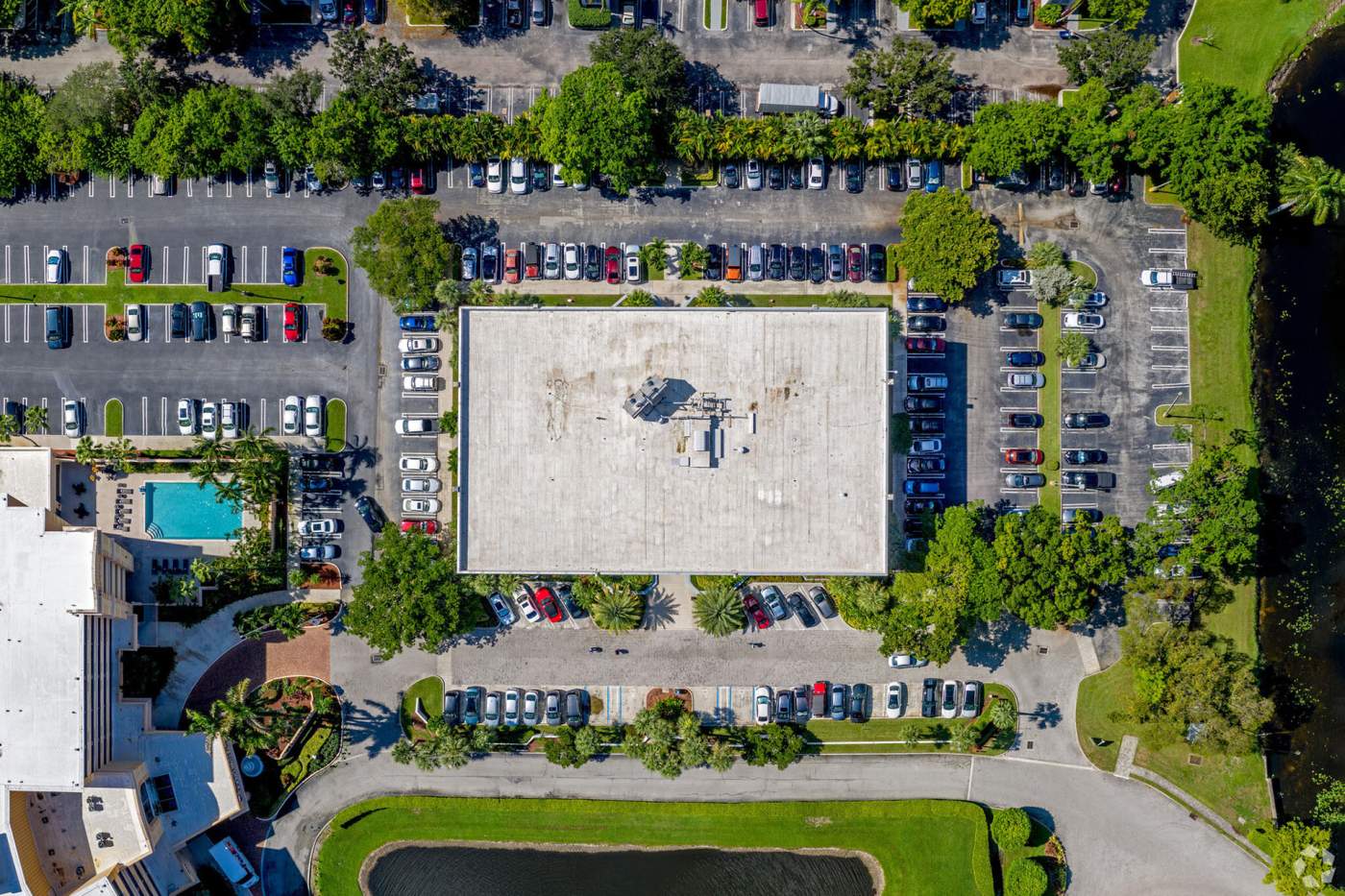 Commerce Pointe Silver Aerial View