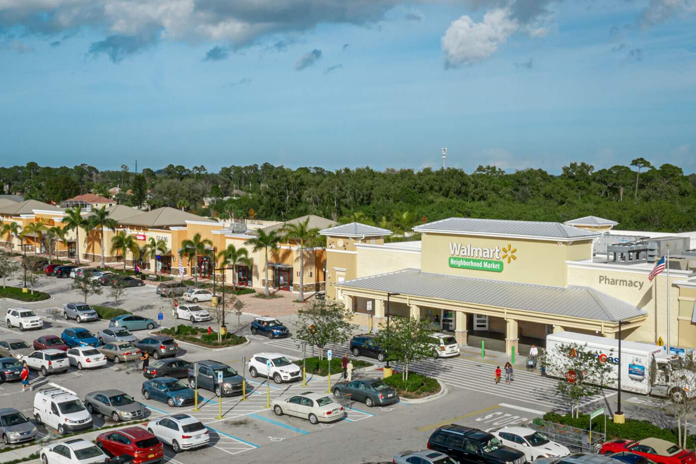 Sympatico Plaza 3045  SW  Port  St  Lucie  Blvd  Port  Saint  Lucie  FL  New  Retail  Spaces with Beautiful Landscaping aerial
